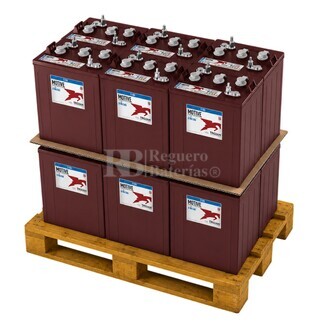 Pack 12 bater�as TROJAN T-125 | 6 Voltios 266 Amperios